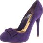 Ralph Lauren Pre-owned Suede heels Purple Dames - Thumbnail 1