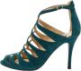 Ralph Lauren Pre-owned Suede sandals Green Dames - Thumbnail 1