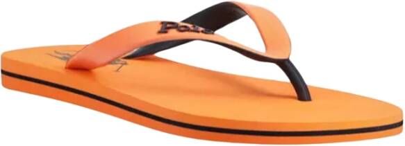 Ralph Lauren PVC en rubber tangen Orange Heren