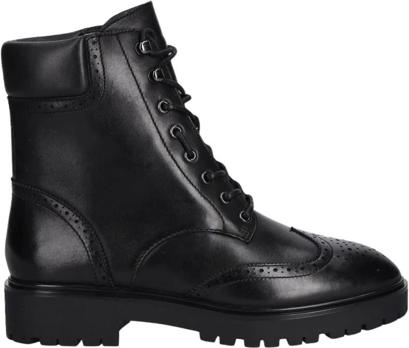 Lauren Ralph Lauren Veterlaarzen van echt leer model 'Alysn'