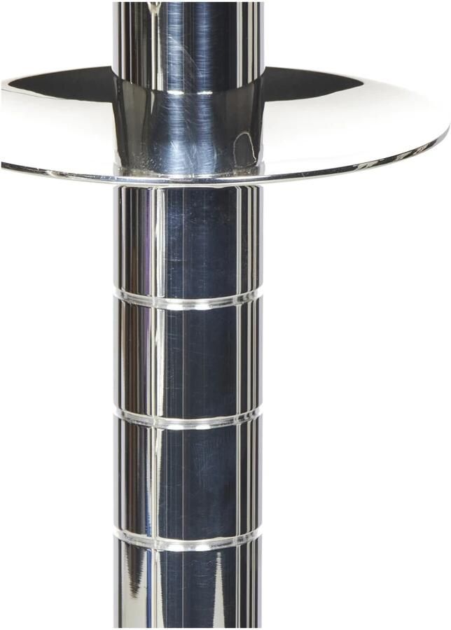 Ralph Lauren Art Deco-Geïnspireerde Gegroefde Kandelaars Set - Foto 2