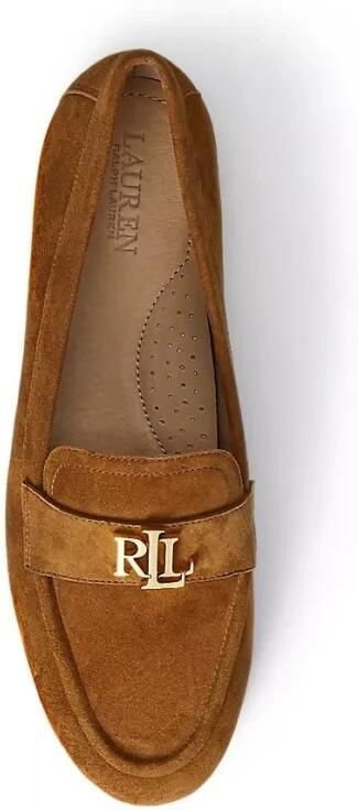 LAUREN RALPH LAUREN Loafers Dames Averi Iii Flats Maat: 39 Materiaal: Suède Kleur: Cognac - Foto 6
