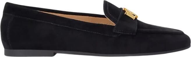 Lauren Ralph Lauren Loafers van echt leer met logo-applicatie model 'Averi'