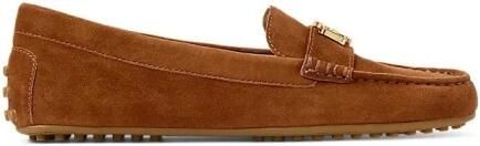 Lauren Ralph Lauren Mocassins van leer met labelapplicatie model 'BARNSBURY'
