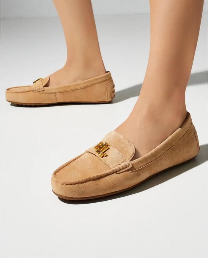 LAUREN RALPH LAUREN Mocassins Dames Barnsbury Flats Maat: 37 Materiaal: Leer Kleur: Beige - Foto 4