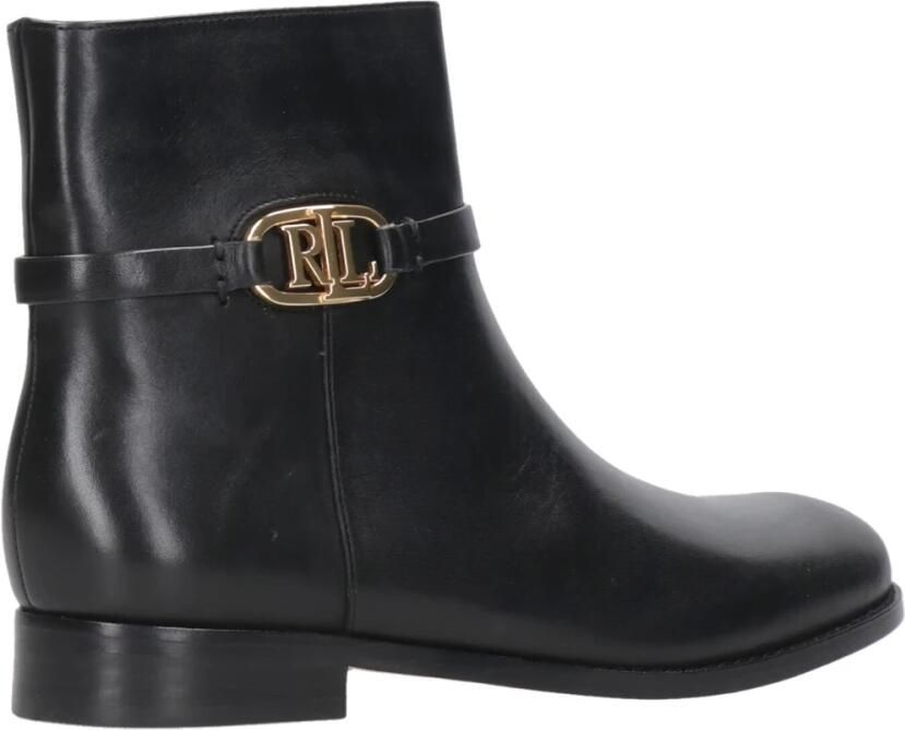 Ralph Lauren Briela Enkellaarzen Zwart Dames - Foto 2