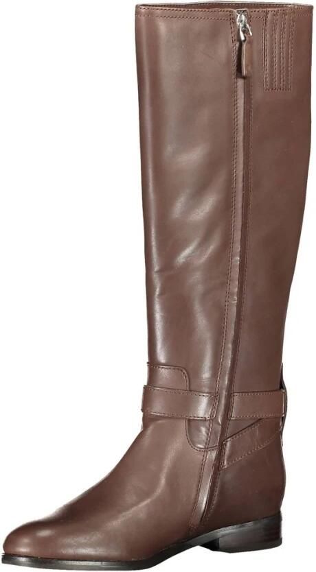 Ralph Lauren Bruine Hoge Laarzen voor Vrouwen met Zijrits Brown Dames - Foto 2