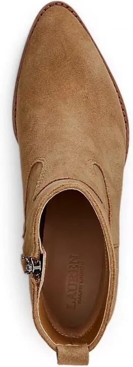 Lauren Ralph Lauren Hoge hakken Harpher-Boots-Bootie in bruin - Foto 7