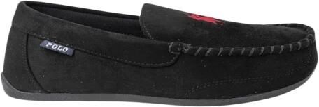 Ralph Lauren Suède Mocassins Black Heren