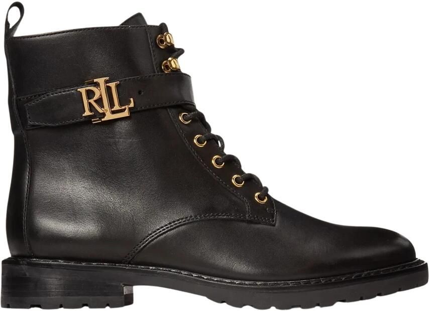 Ralph Lauren Enkellaars met zijlogo en gesp