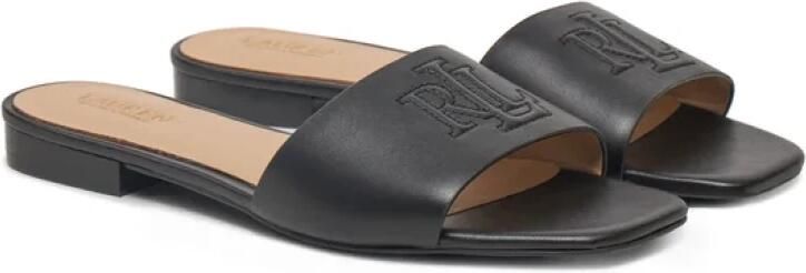 Lauren Ralph Lauren Slippers & Mules Everley Sld Sandals Slide in zwart - Foto 3