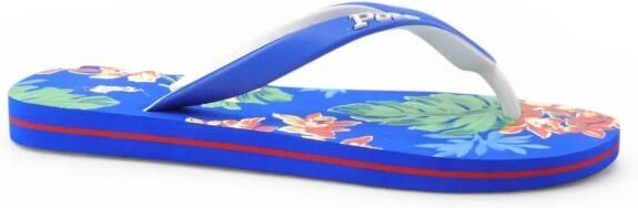 Polo Ralph Lauren Teenslippers met all-over motief-zool