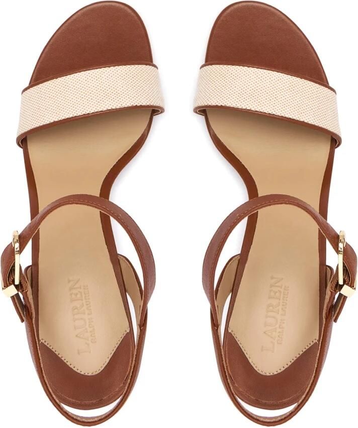 Ralph Lauren Gwen sandalen met hak - Foto 3