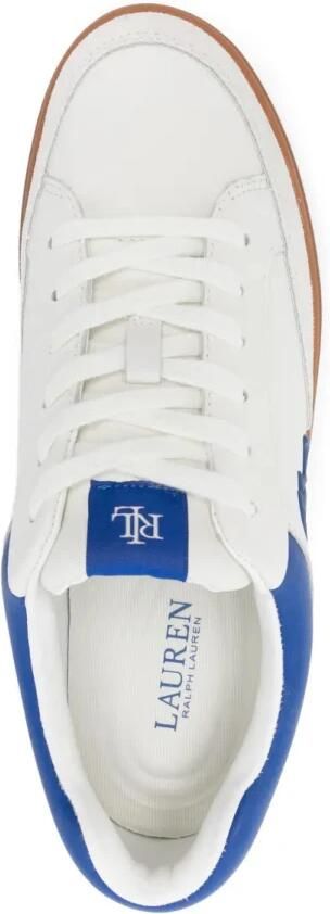 Ralph Lauren Hailey 6 Low Top Lace Sneakers