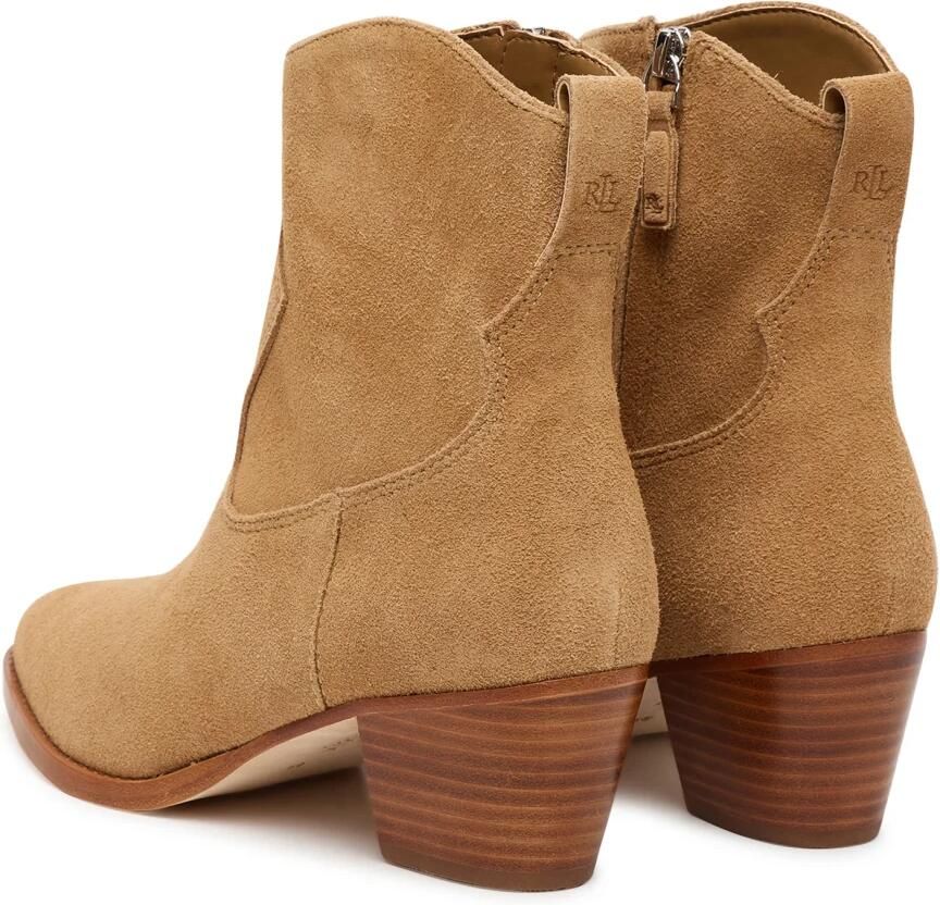 Ralph Lauren Harpher Suede Bootie