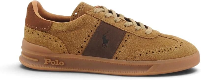 Polo Ralph Lauren Sneakers laag bruin donkerbruin - Foto 12