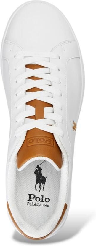 Polo Ralph Lauren sneakers van echt leer met logodetails