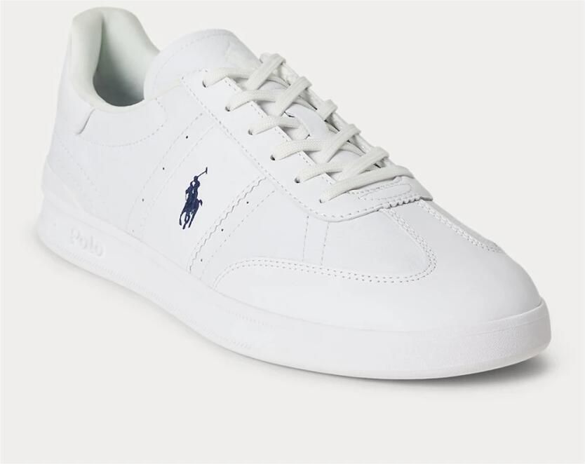 POLO RALPH LAUREN Ralph Lauren Lage Sneakers Hrt Aera Pp Low Top Lace Maat: 48 Materiaal: Leer Kleur: Wit