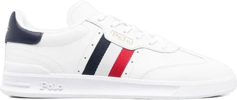 Ralph Lauren Verhoog je sneaker game met Polo HRT CT II White Heren