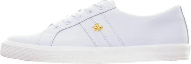 Lauren Ralph Lauren Sneakers van leer met labelapplicatie model 'JANSON II' - Foto 7