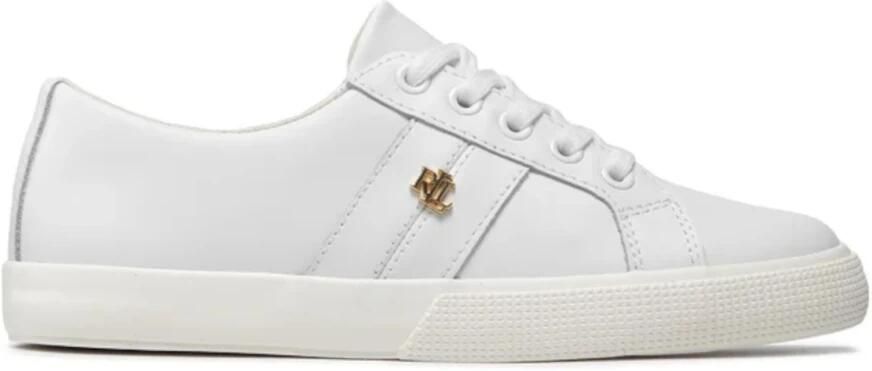 Lauren Ralph Lauren Sneakers van leer met labelapplicatie model 'JANSON II' - Foto 2