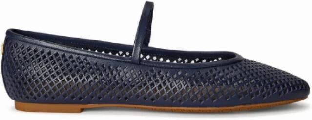Ralph Lauren Jayna Nappa Leren Ballerina