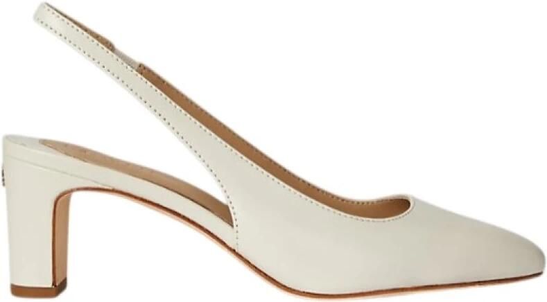 Lauren Ralph Lauren Slingback pumps van echt leer