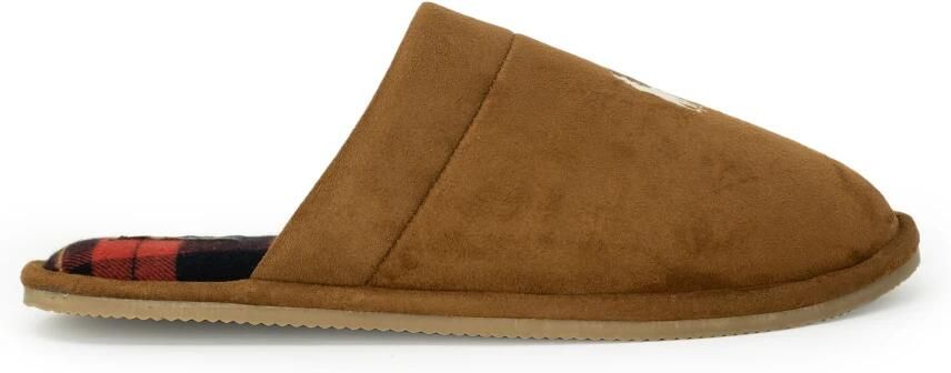 Ralph Lauren Klarence Snuff Cream Pantoffels Brown Heren - Foto 2