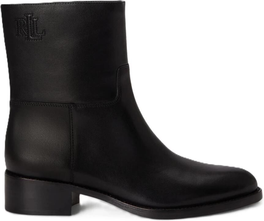 Lauren Ralph Lauren Laarsjes van echt kalfsleer model 'KYLE'