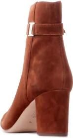 Lauren Ralph Lauren Laarsjes van leer met applicatie model 'KELLIE' - Foto 3