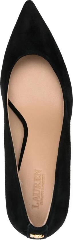 Lauren Ralph Lauren Hoge hakken Lanette Blkh-Pumps-Closed Toe in zwart - Foto 3