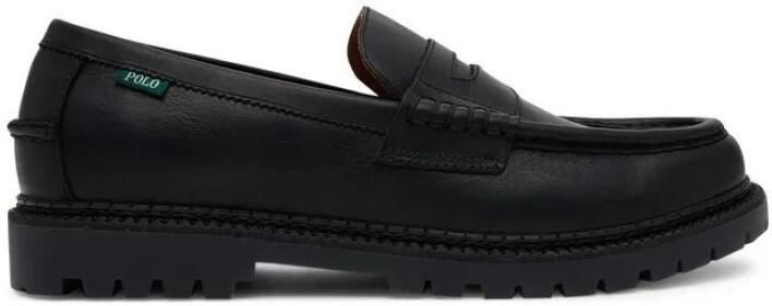Polo Ralph Lauren Loafers van leer met profielzool model 'JETT PENNY' - Foto 2