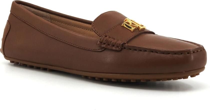 LAUREN RALPH LAUREN Mocassins Dames Barnsbury Flats Maat: 38 Materiaal: Leer Kleur: Bruin - Foto 4