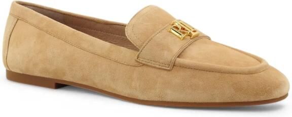LAUREN RALPH LAUREN Loafers Dames Averi Iii Flats Loafer Maat: 37 Materiaal: Suède Kleur: Camel - Foto 3