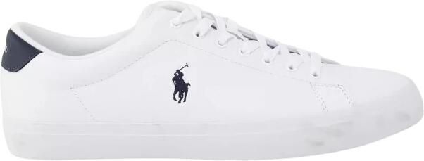 Polo Ralph Lauren Stijlvolle Lage Top Lace Sneakers van Leer White Heren - Foto 3
