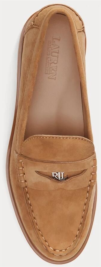 LAUREN RALPH LAUREN Loafers Dames Marli Maat: 38 Materiaal: Suède Kleur: Camel - Foto 3