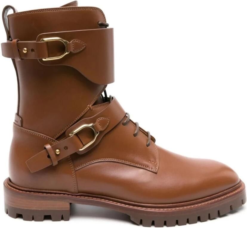 Polo Ralph Lauren Boots Marlie Bootie in bruin - Foto 2
