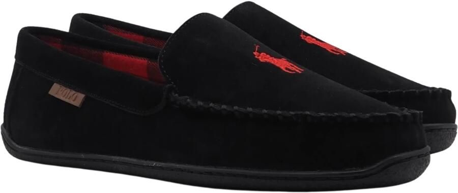 Ralph Lauren Mocassin pantoffel heren zwart 45 BLK - Foto 5