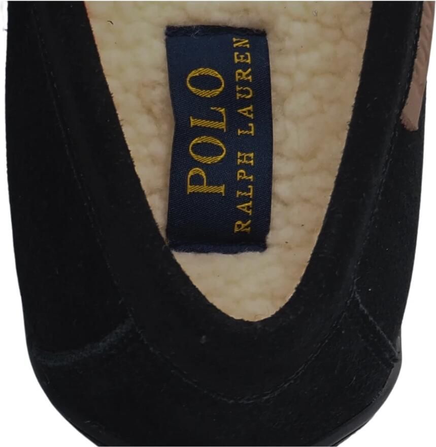 Ralph Lauren Mocassin pantoffel heren zwart 45 BLK - Foto 2