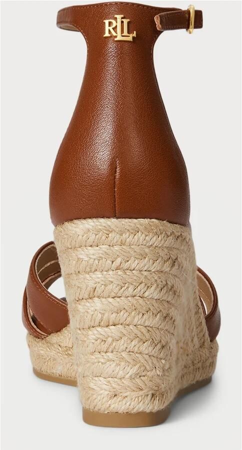 Lauren Ralph Lauren Wedges van echt rundleer model 'NELLIE' - Foto 3