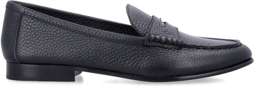 Ralph Lauren Pebbled Leather Penny Loafer