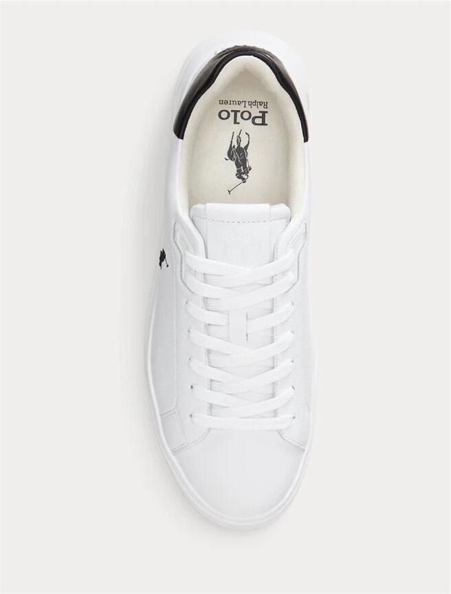 Polo Ralph Lauren Sneakers low van runder nappa met logodetail - Foto 3