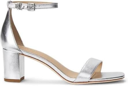 Lauren Ralph Lauren Pumps & high heels Logan Sandals Heel Sandal in zilver - Foto 2