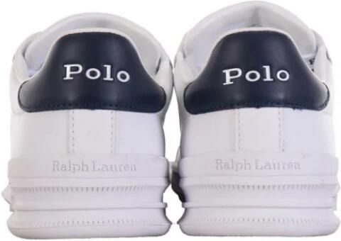 POLO RALPH LAUREN Ralph Lauren Lage Sneakers Heren Hrt Court Ii Leer Wit - Foto 8