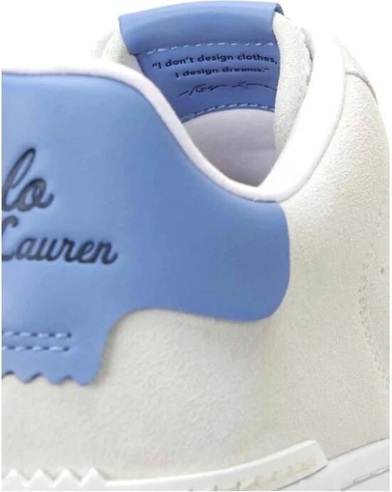 POLO Ralph Lauren Masters Court PP leren sneakers wit - Foto 3