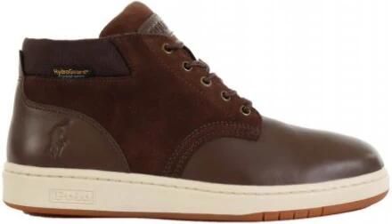 Polo Ralph Lauren Bruine Sneaker Boots met Waterdichte Membranen Brown Heren