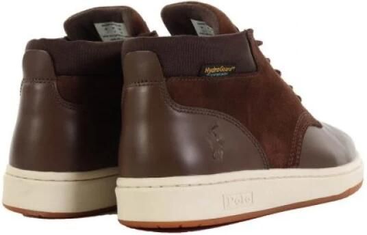 Polo Ralph Lauren Bruine Sneaker Boots met Waterdichte Membranen Brown Heren - Foto 2