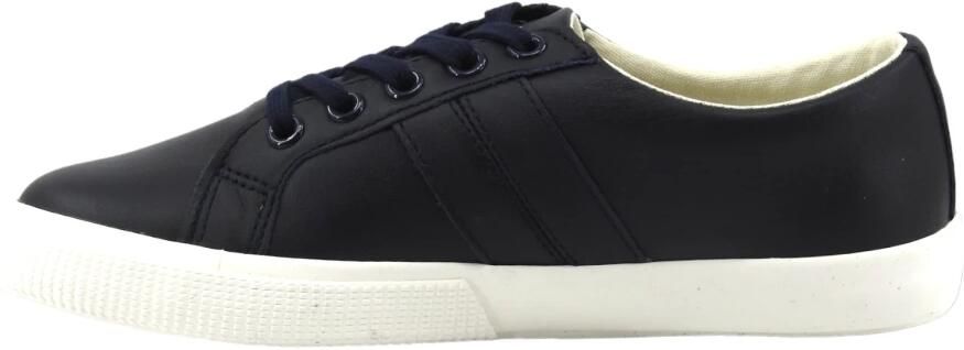 Polo Ralph Lauren Janson II Leren Sneakers met Sportieve Strepen Blue Dames - Foto 3