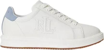 Lauren Ralph Lauren Sneakers van echt leer met gestikt logo