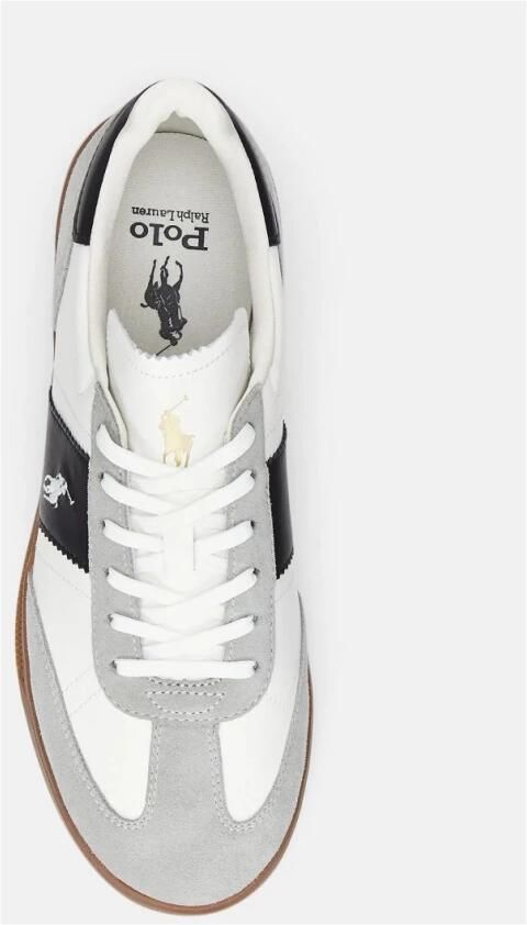 POLO RALPH LAUREN Ralph Lauren Lage Sneakers Heren Heritage Aera Pp Low Top Lace Maat: 42 Materiaal: Leer Kleur: Wit